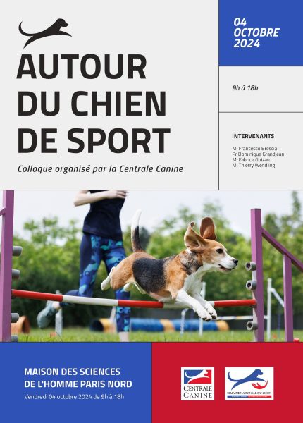 Colloque sports canins d’hier et d’aujourd’hui