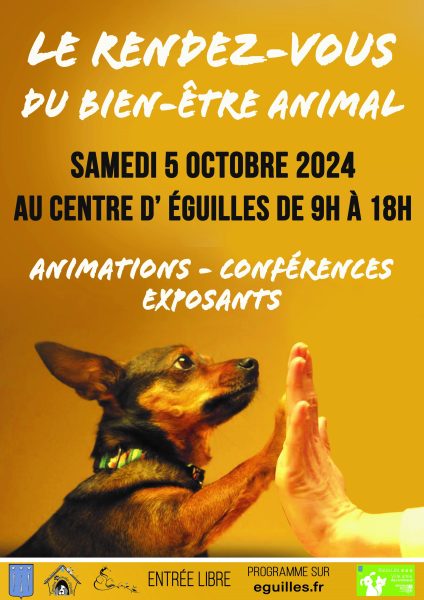 Manifestation sur le bien-être animal à Eguilles