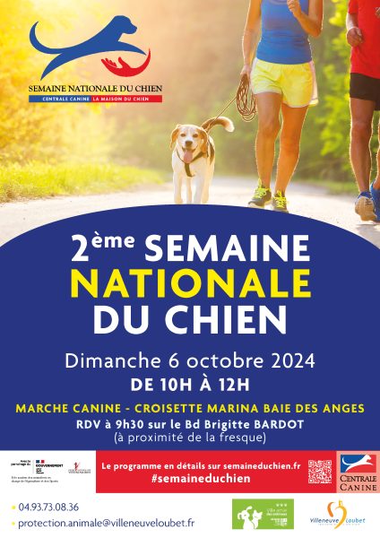 Marche Canine à Villeneuve Loubet