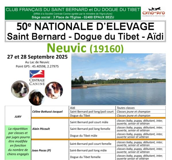 50e Nationale d’Élevage à Neuvic