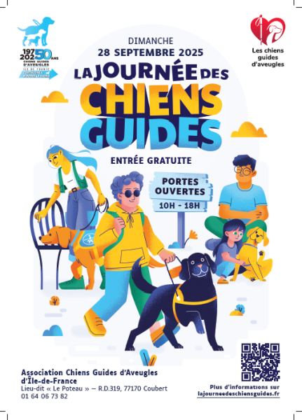 Journée Portes Ouvertes des Chiens Guides d’Aveugles à Coubert
