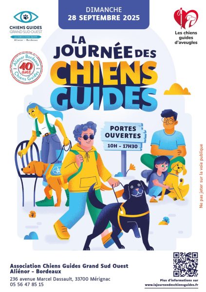 Journée portes ouvertes à l’école des chiens guides de Mérignac