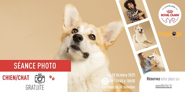 Séance photo avec son chien à Paris