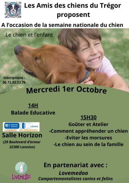 Balade éducative et atelier de prévention à Lannion
