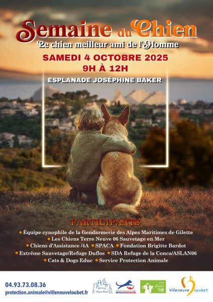 Journée du chien à Villeneuve-Loubet