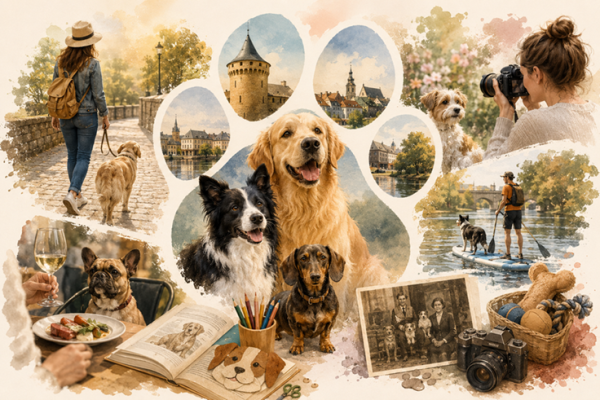 Fête du chien à l&rsquo;office de tourisme du Pays Thionvillois