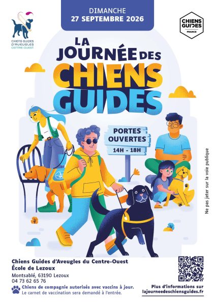 La journée des chiens guides à Lezoux