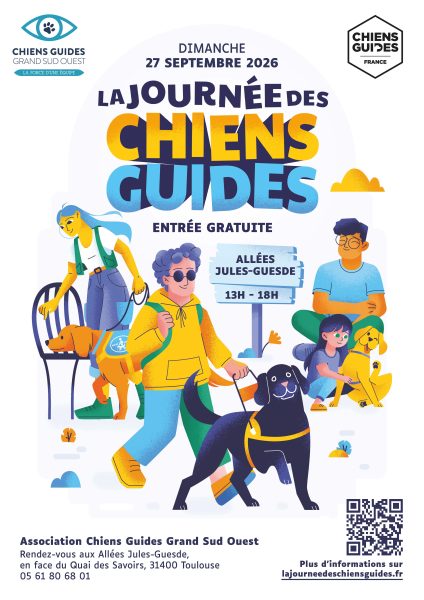 Journée des chiens guides d’aveugles à Toulouse