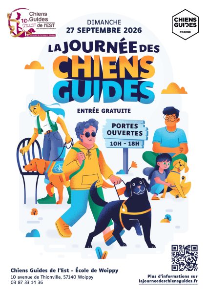 Journée des chiens guides d’aveugles à Woippy