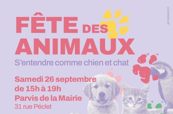La fête des animaux à Paris 15