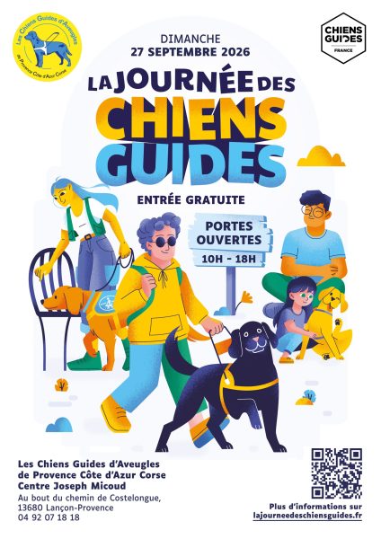 Journée portes ouvertes à l&rsquo;école des chiens guides à Lançon-Provence