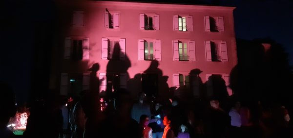 Cani marche pour octobre rose à Cherveux