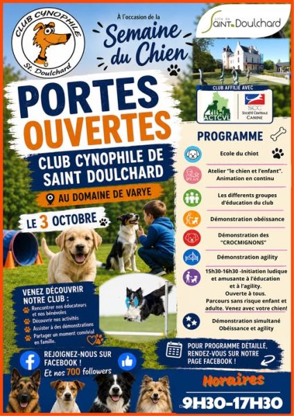 Journée canine à Saint-Doulchard