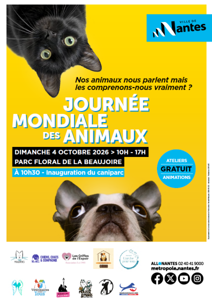 Journée mondiale des animaux à Nantes
