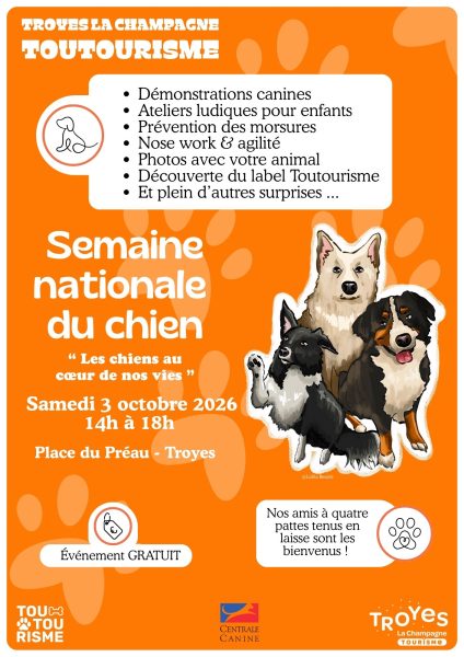 Fête du chien à Troyes